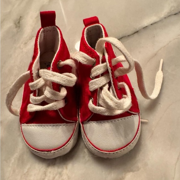 Goldbug Kids Red Sneakers size 0 - Picture 3 of 4
